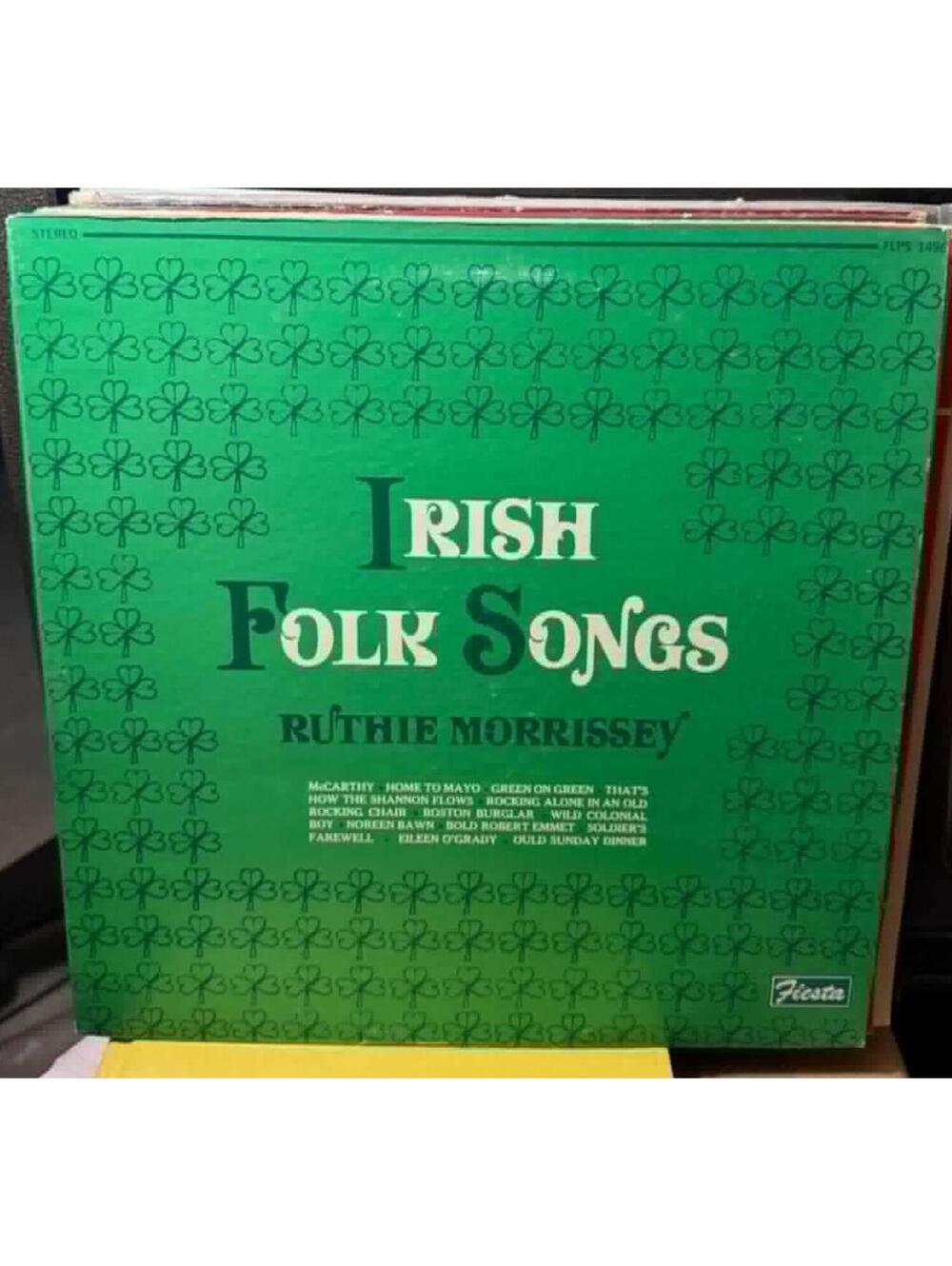 Ruthie Morrisey - Irish Folk Songs 33rpm VG+ AB97